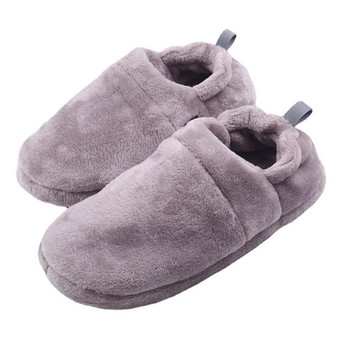 Σούπερ μαλακές χειμωνιάτικες μπότες ζεστού χιονιού με φόρτιση USB που πλένονται άνετα βελούδινα ηλεκτρικά θερμαινόμενα παπούτσια Δώρο θερμότερο για γυναίκες άντρες