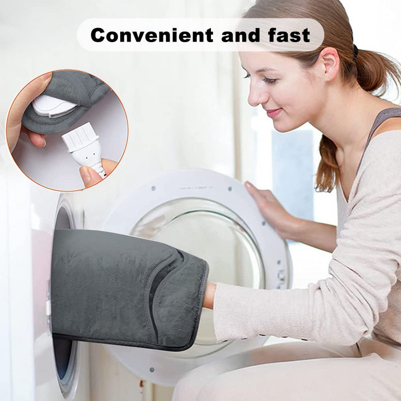 Veľký elektrický plyšový ohrievač nôh, nabíjanie cez USB, úsporný teplý kryt na nohy so 6 teplotnými úrovňami na spanie v spálni