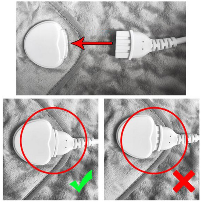 Tampă de încălzire pentru gât, spate, talie, abdomen, umăr, ameliorarea durerii, crampe, pentru a menține căldura pătură electrică, cadou de iarnă