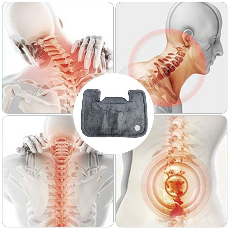 Tampă de încălzire pentru gât, spate, talie, abdomen, umăr, ameliorarea durerii, crampe, pentru a menține căldura pătură electrică, cadou de iarnă