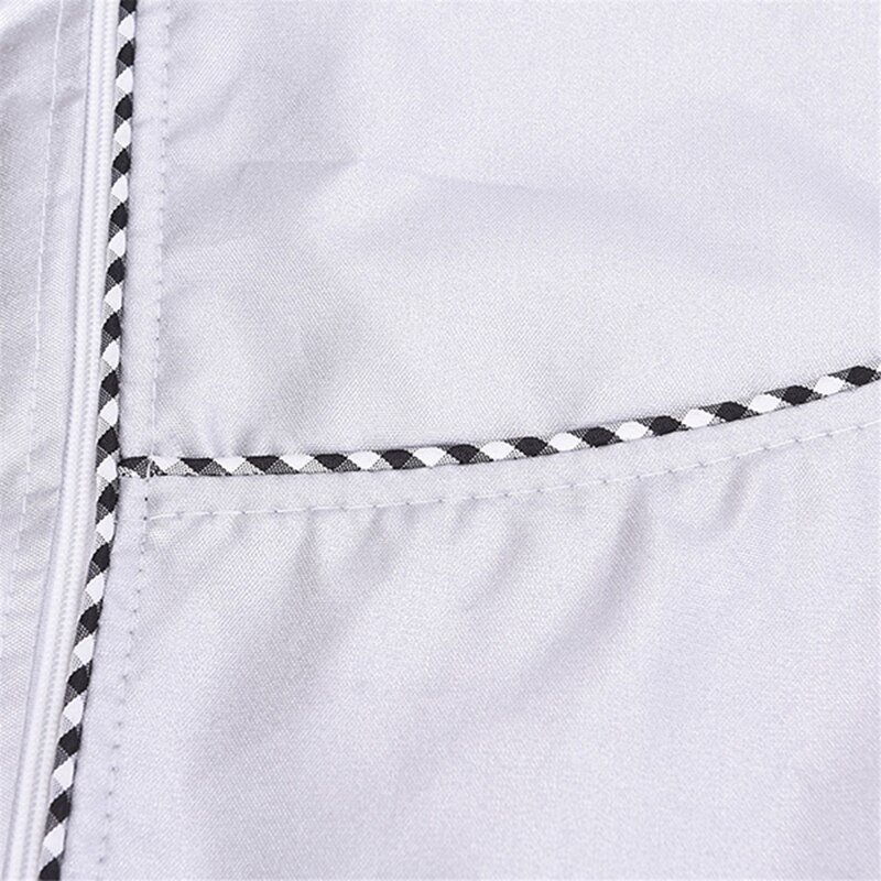 Wasmachine Deksel Waterdicht Cover Volautomatische Drum Oxford Doek Droger Zilver Polyester Stofdicht