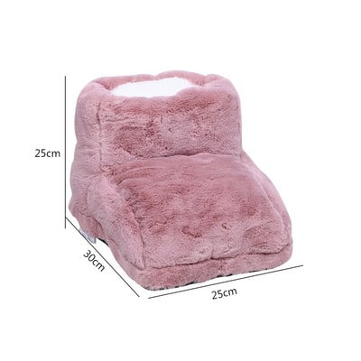 Elektromos lábmelegítő USB töltés Energiatakarékos meleg lábvédő lábfűtő párnák otthoni hálószobához alváshoz