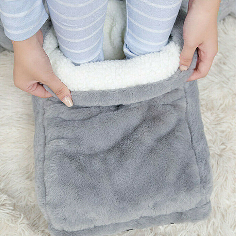 Odnímateľný elektrický ohrievač nôh s USB, úsporná funkcia, bezpečný štart, teplý kryt nôh, vyhrievacia podložka na nohy, ohrievač topánok