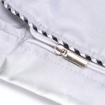 Πλήρως αυτόματο κάλυμμα αντηλιακού πλυντηρίου ρούχων με ρολό Αδιάβροχο κάλυμμα Στεγνωτήριο Πολυεστέρας Ασημί Αδιάβροχο κάλυμμα πλυντηρίου ρούχων