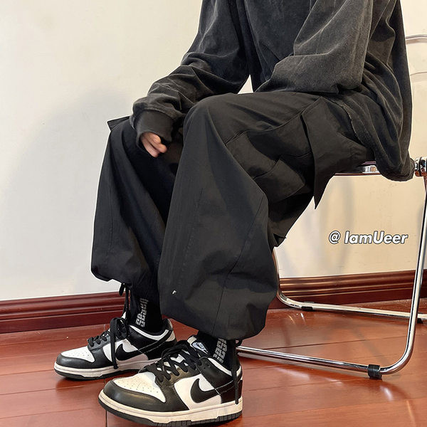 Pantaloni sport cu buzunare pentru barbati