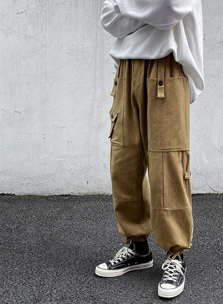 Pánske ležérne nohavice - s vreckami