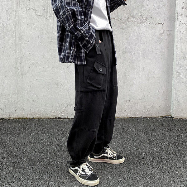 Pánske ležérne nohavice - s vreckami