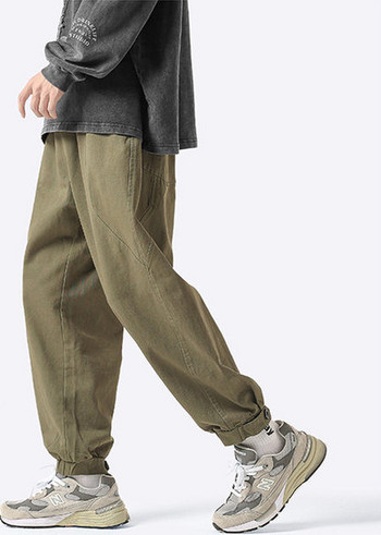 Мъжки широк панталон с джоб 