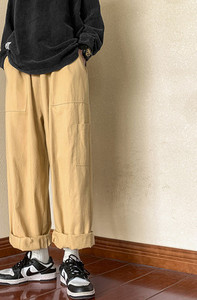 Pánske nohavice ležérneho strihu - s vreckami