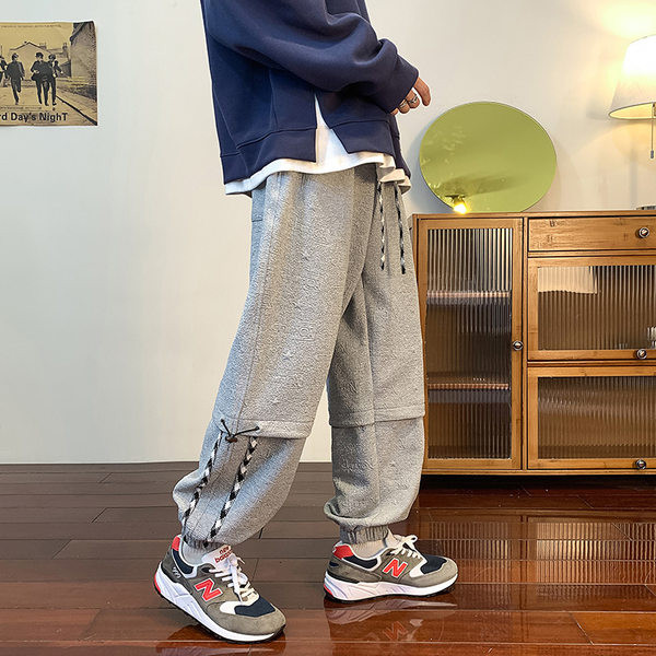 Pantaloni casual barbatesti - cu elastic