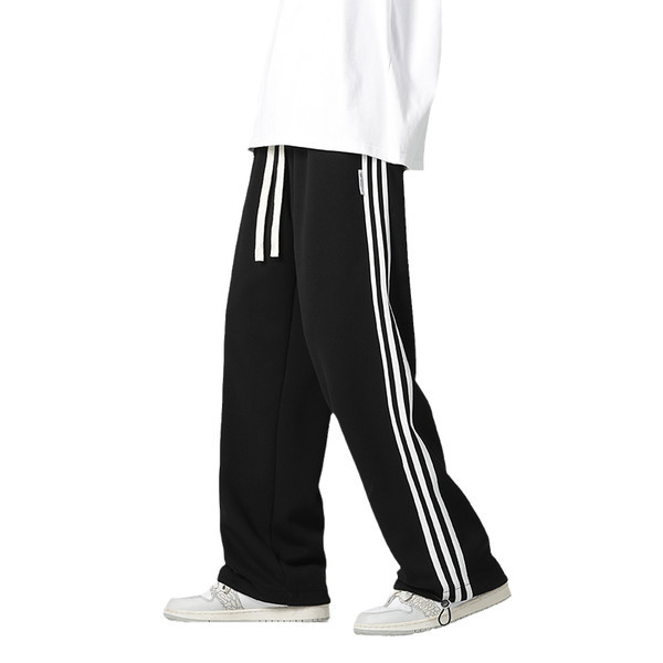 Pantaloni sport barbati cu margini