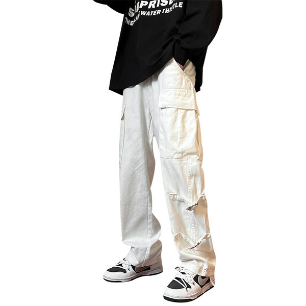 Pantaloni sport barbati cu catarame - trei culori