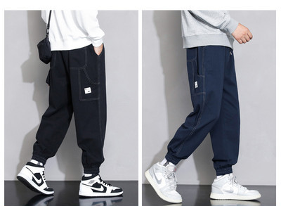 Ležerne muške hlače - s džepom