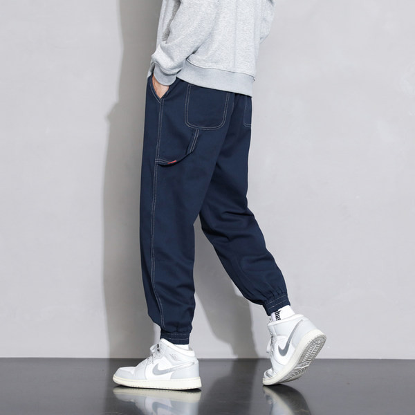 Ležerne muške hlače - s džepom