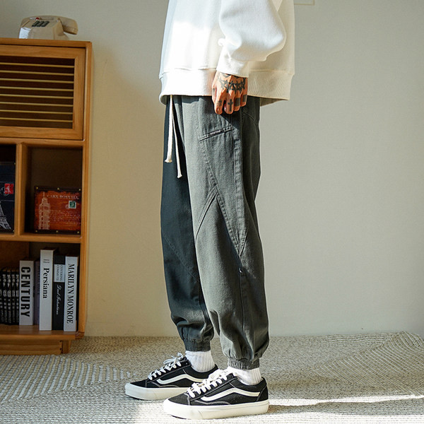 Pánske športové nohavice s vreckami - tri farby