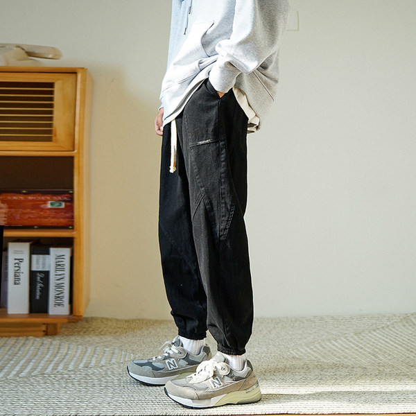 Pánske športové nohavice s vreckami - tri farby