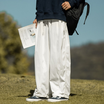 Pánske nohavice so šnúrkami