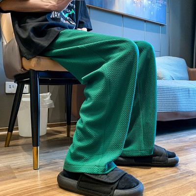 Pantaloni sport barbati model lat cu sireturi