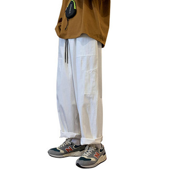 Спортен мъжки панталон с джобове -три цвята