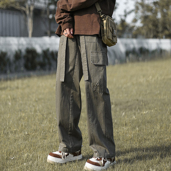 Pantaloni casual barbatesti - cu buzunar