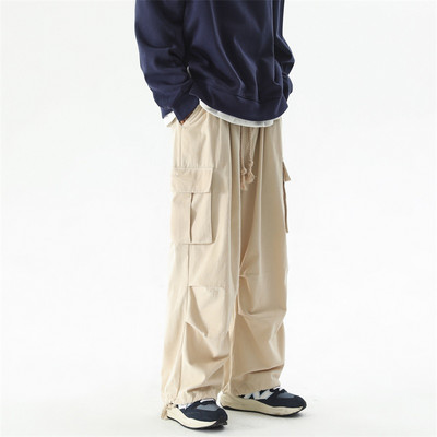 Pánske nohavice širokého modelu - so šnúrkami