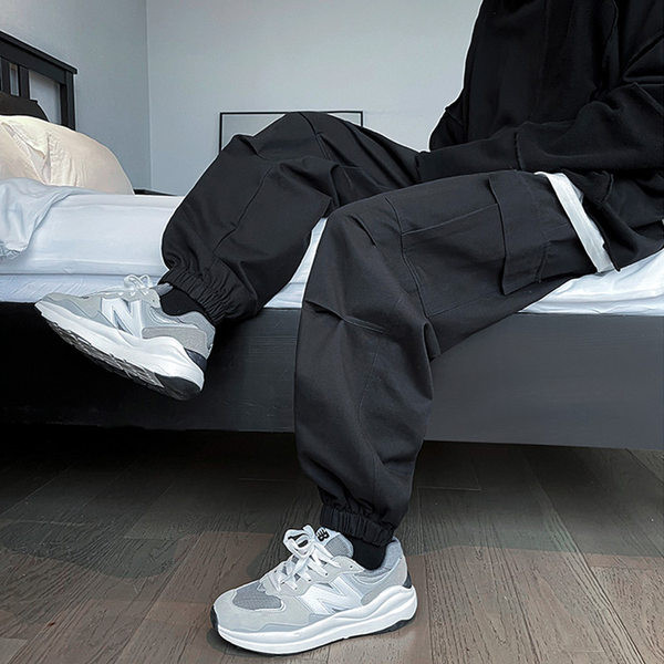 Pánske športové nohavice - s vreckami