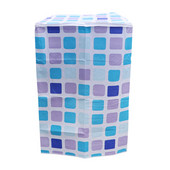 1PC Kryt na práčku, kockovaný kryt na sušičku, chránič práčky do práčovne