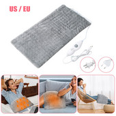 Elektrická vykurovacia podložka s 3 prevodovými stupňami, nastaviteľná elektrická vykurovacia podložka, domáce potreby, mäkká pokožka priateľská k domácej pohovke, sedadle, kancelárii