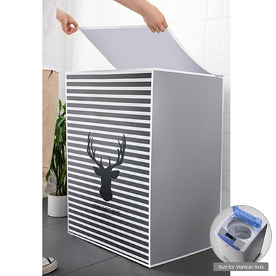 Kryt pre práčku s horným/predným plnením pre bubnovú práčku, vodotesný kryt proti prachu pre práčku Pulsator