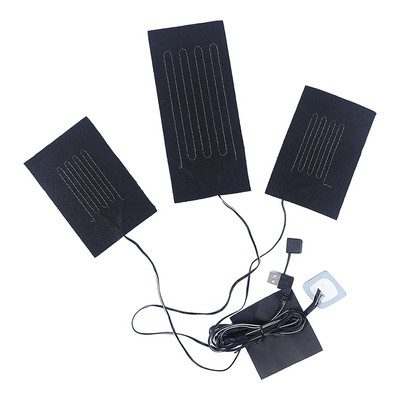 Novi USB grijač za odjeću s 3 stupnja prijenosa, podesivom temperaturom, električni grijač za grijanje za jaknu br. 3