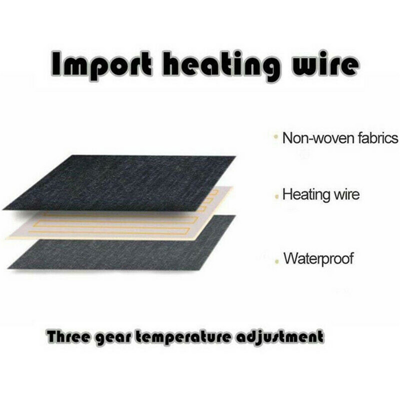 Novi USB grijač za odjeću s 3 stupnja prijenosa, podesivom temperaturom, električni grijač za grijanje za jaknu br. 3