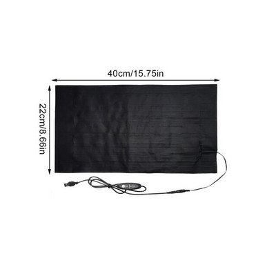 22x40cm/30X45cm USB vyhrievacia podložka pre domáce zvieratá 5V elektrická vyhrievacia podložka zimný teplý koberec pre zvieratá ohrievacia podložka pre domáce zvieratá koberec