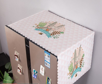 Kryty na práčku s geometrickým obdĺžnikovým vzorom, látkové, na chladničku, bavlnené, ľanové, ZH389