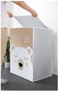 Kryt bubna práčky s kresleným dizajnom, umývateľný, zipsový štýl, vodotesný ochranný plášť, predný horný otvorený kryt ZH383