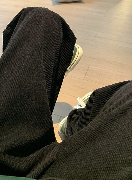 Muške jesensko-zimske hlače s džepom