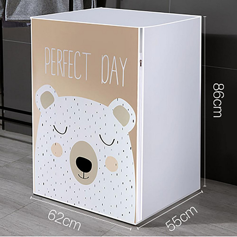 Cutie PEVA Protectie solara Capac rezistent la praf Capac masina de spalat Carcasa impermeabila Huse de protectie masina de spalat