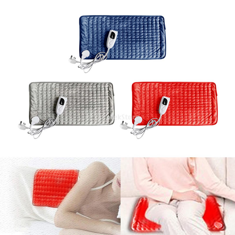 Električni terapeutski jastučić za grijanje 3 razine Električna deka za trbuh struk Ublažavanje bolova u leđima Zimski grijač