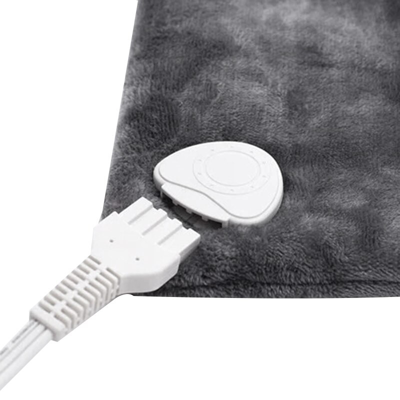 Zimná elektrická vyhrievacia podložka na mokrý krk a chrbát, vyhrievacia podložka na ramená, na udržanie tepla, vyhrievací šál, zástrčka EÚ