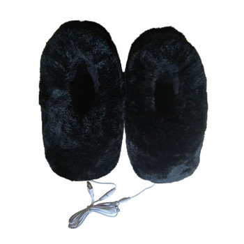 Παπούτσια θέρμανσης USB που πλένονται με πάχυνση 36-46 υάρδων Αποσπώμενο ζεστό μαξιλαράκι χαμηλής τάσης 5V για χειμερινά σπορ σκι Unisex γυναίκες άνδρες
