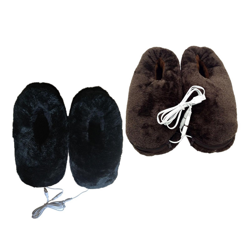 Obuća za grijanje s USB-om Periva podebljana grijalica za stopala 36-46 jarda Topla jastučić koji se može odvojiti Niska 5 V za zimske sportove Skijanje Unisex Žene Muškarci