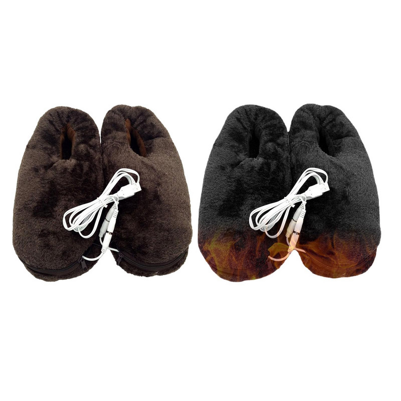 Obuća za grijanje s USB-om Periva podebljana grijalica za stopala 36-46 jarda Topla jastučić koji se može odvojiti Niska 5 V za zimske sportove Skijanje Unisex Žene Muškarci