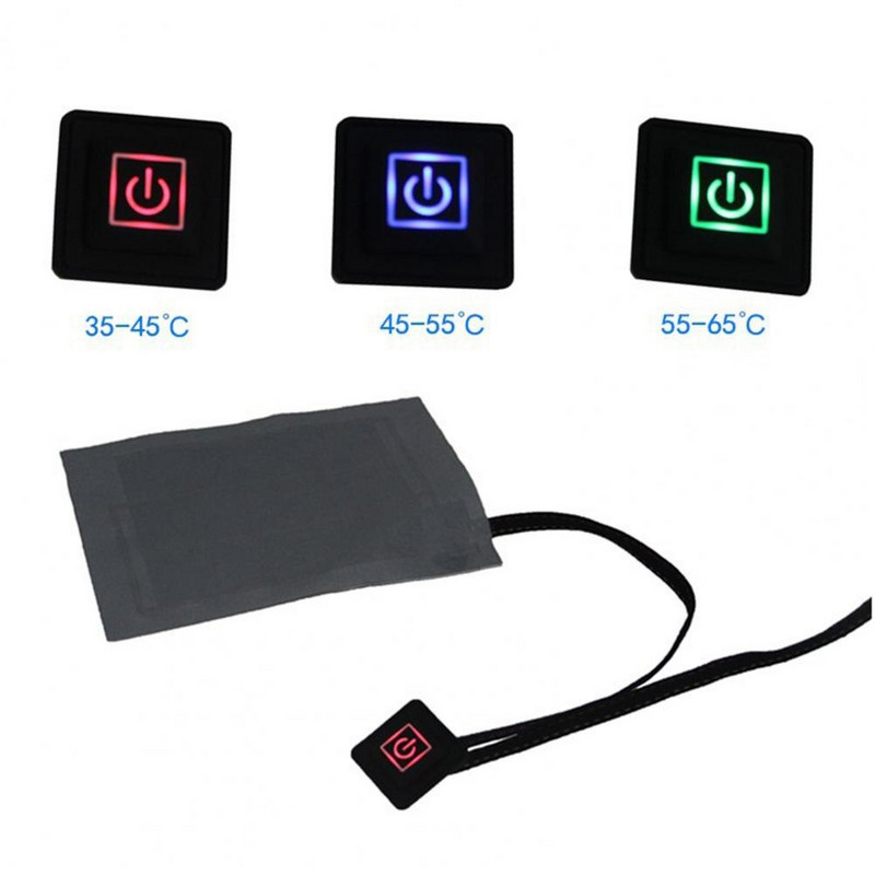 Ľahká grafénová elektrická vyhrievacia podložka, energeticky úsporná vonkajšia zimná aktivita, elektrická vyhrievacia podložka so širokým uplatnením