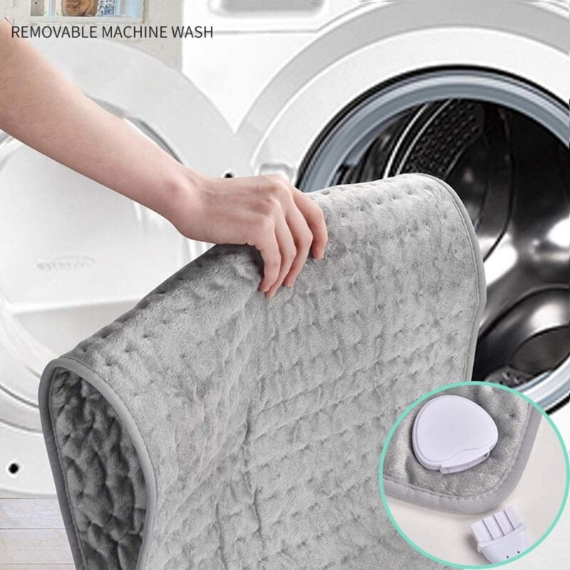 Elektrinis šildymo pagalvė, vandeniui atspari, drėgmei atspari daugkartinio naudojimo pagalvėlė, skirta žiemai šildyti kelius ir kojas