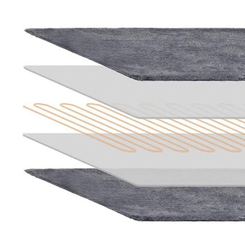 Elektrinis šildymo pagalvė, vandeniui atspari, drėgmei atspari daugkartinio naudojimo pagalvėlė, skirta žiemai šildyti kelius ir kojas