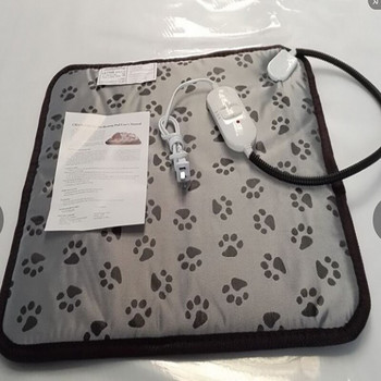 45*45cm και 50*70cm για σκύλους Ρυθμιζόμενο ηλεκτρικό μαξιλαράκι θέρμανσης Αδιάβροχο θερμαντικό στρώμα κρεβατιού για κατοικίδια με χρονοδιακόπτη ηλεκτρική κουβέρτα Cat για κατοικίδιο