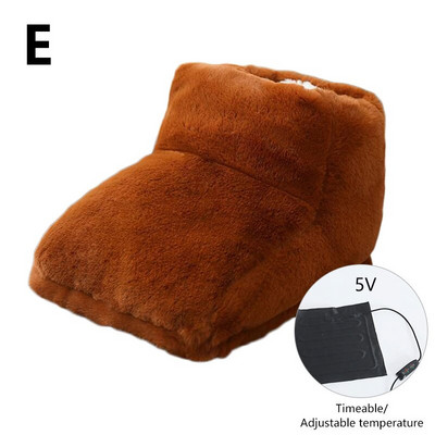 Elektromos lábmelegítő USB töltés Energiatakarékos meleg lábvédő lábfűtő párnák otthoni hálószobához alváshoz