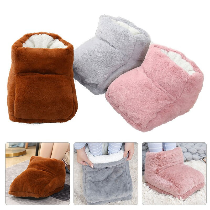 Elektromos lábmelegítő USB töltés Energiatakarékos meleg lábvédő lábfűtő párnák otthoni hálószobához alváshoz