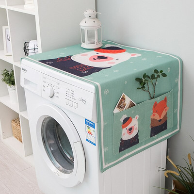 Kryt na práčku, skriňa s dvojitými dverami, chladnička, vodotesný kryt na mikrovlnnú rúru s vreckom, proti prachu