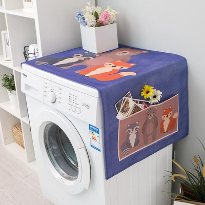 Kryt na práčku, skriňa s dvojitými dverami, chladnička, vodotesný kryt na mikrovlnnú rúru s vreckom, proti prachu