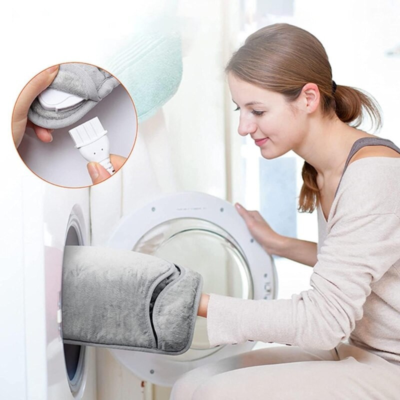 Elektrický ohrievač nôh, vyhrievacia podložka na nohy, nastaviteľná 6 úrovní teploty pre zimné ohrievanie nôh